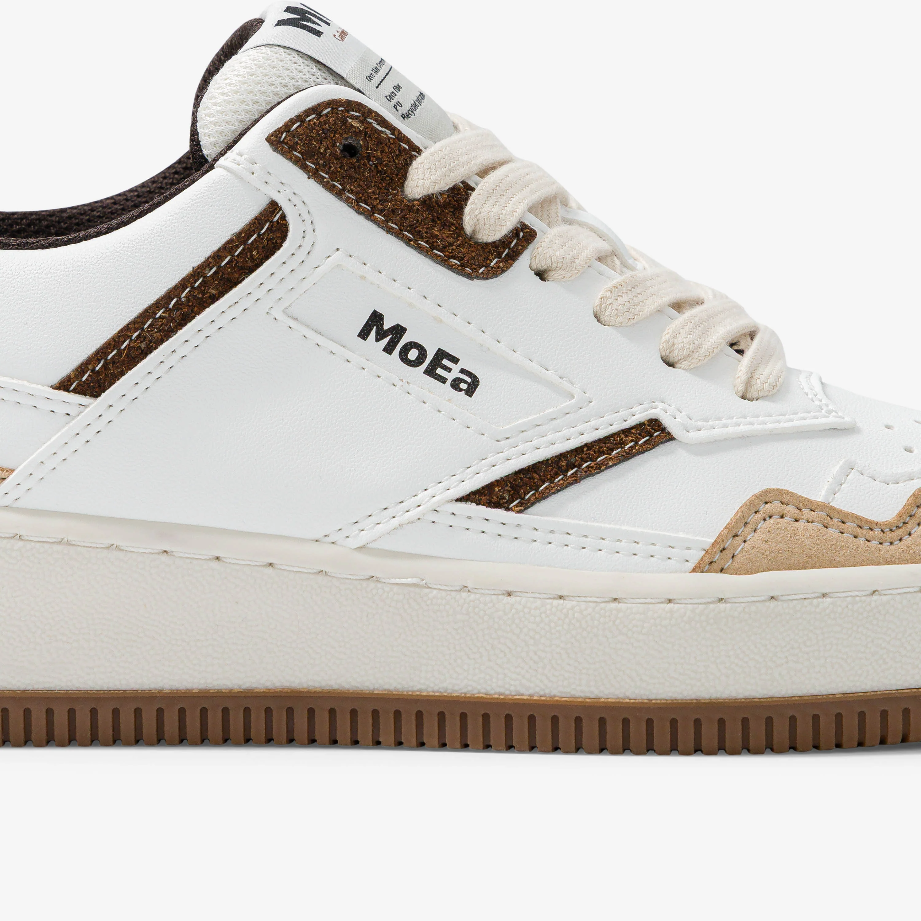 GEN1 - Coco White & Brown Suede - Image 3