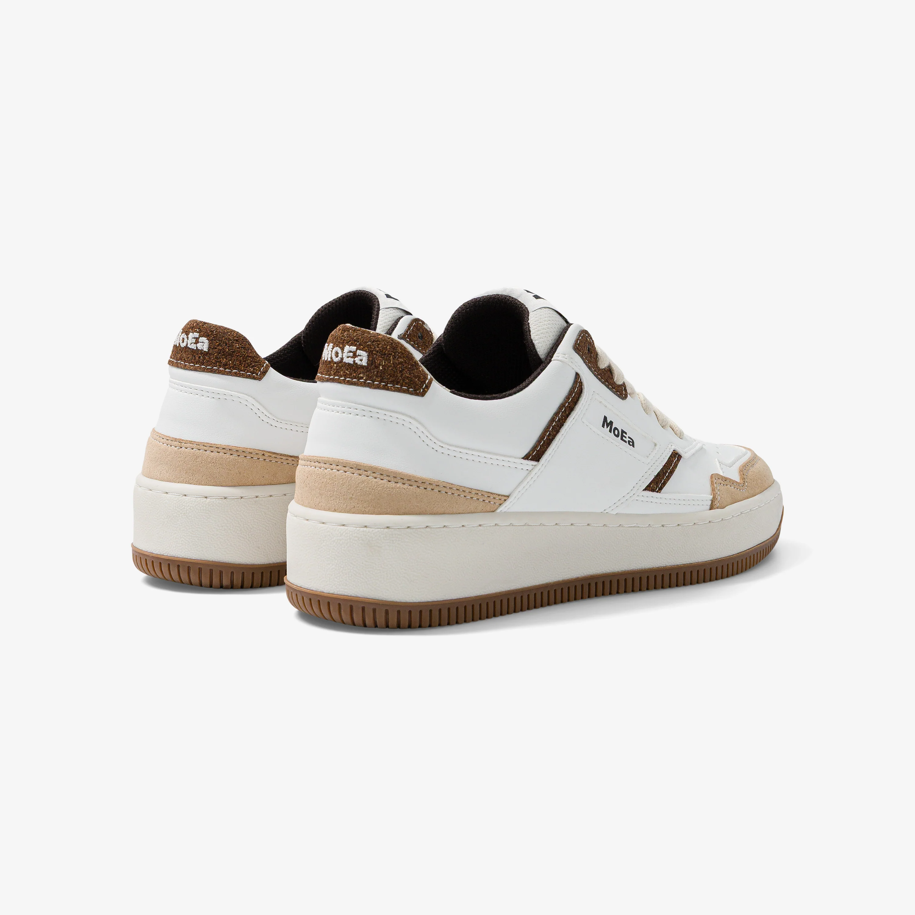 GEN1 - Coco White & Brown Suede - Image 4