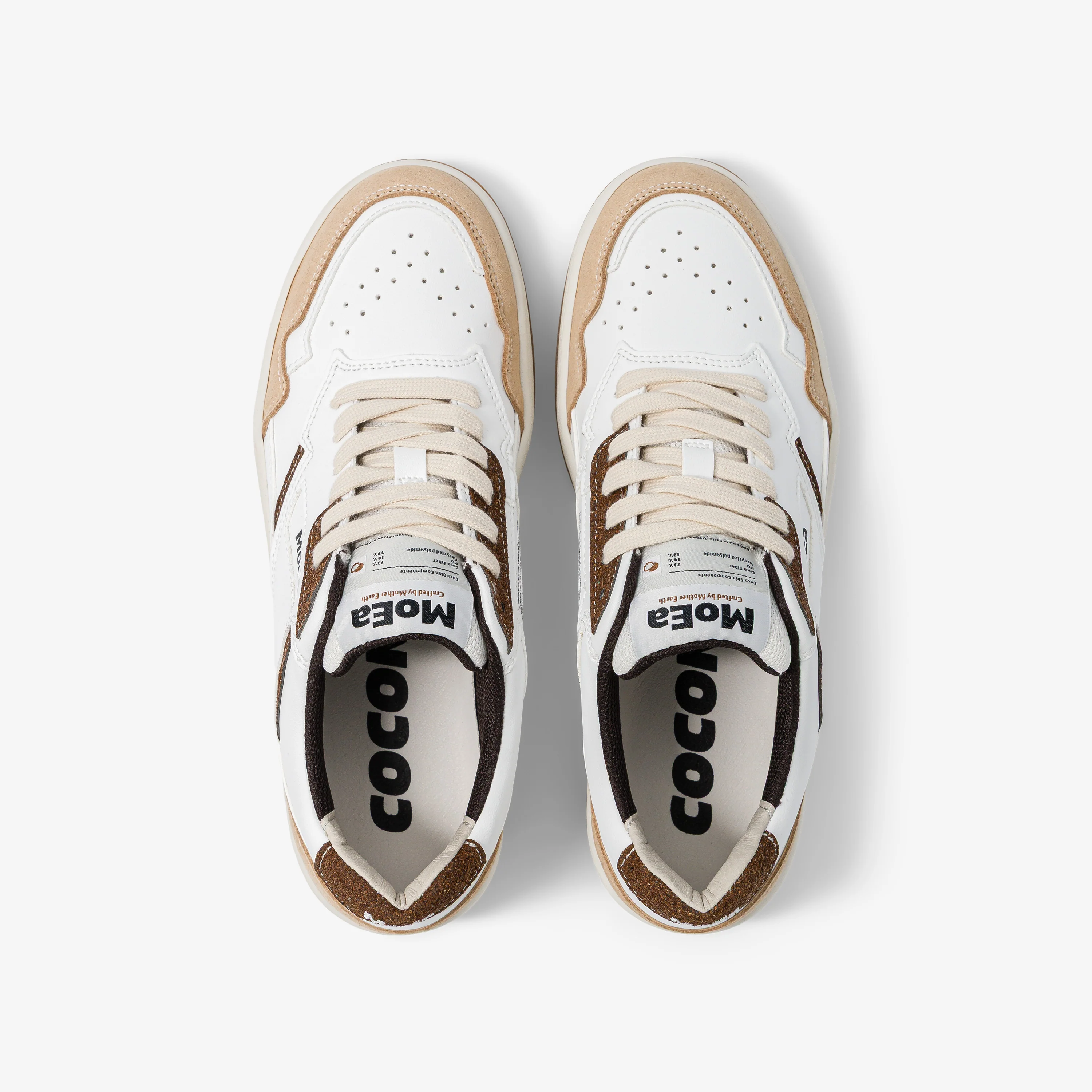 GEN1 - Coco White & Brown Suede - Image 5