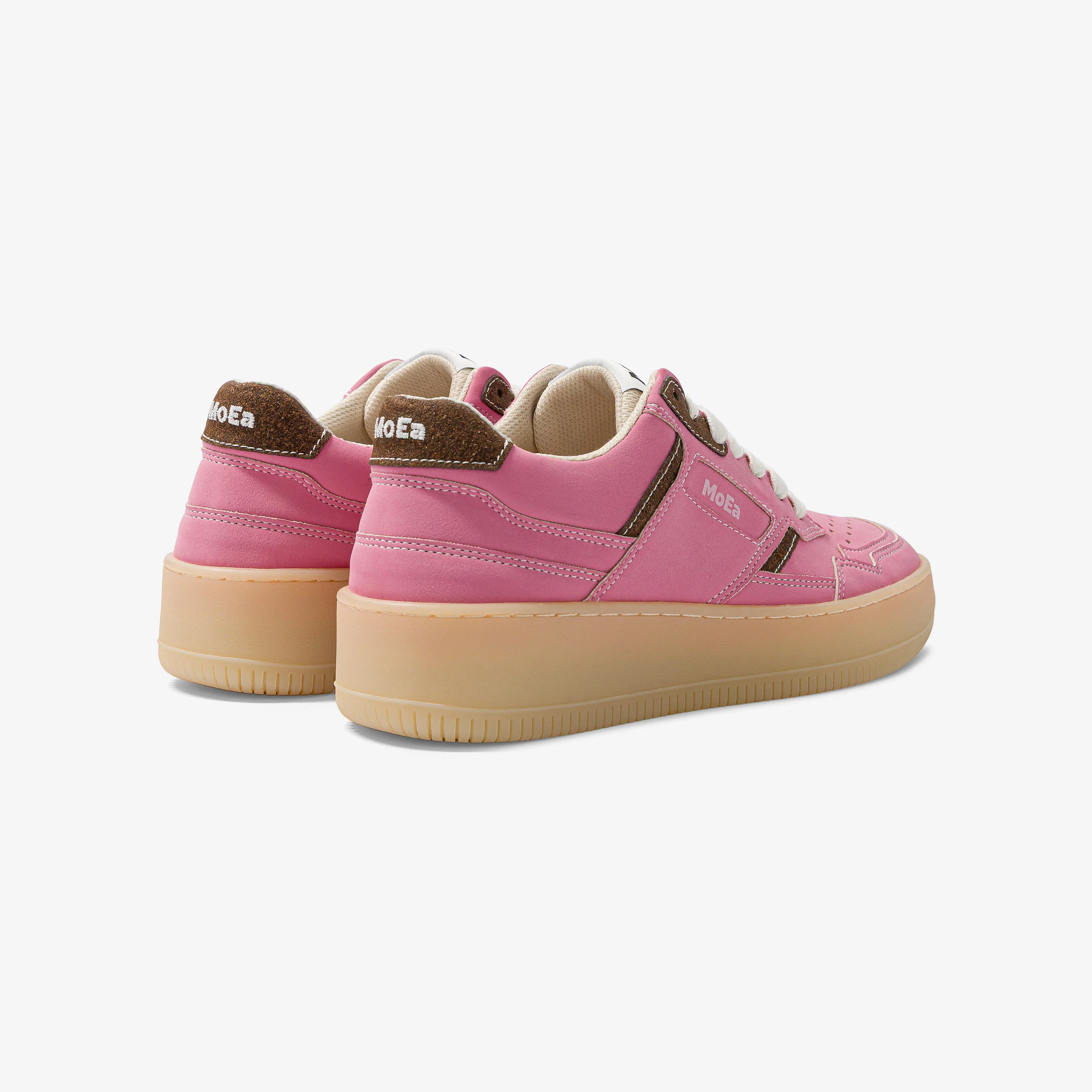 GEN1 - Coconut Pink & Brown Suede - Image 5