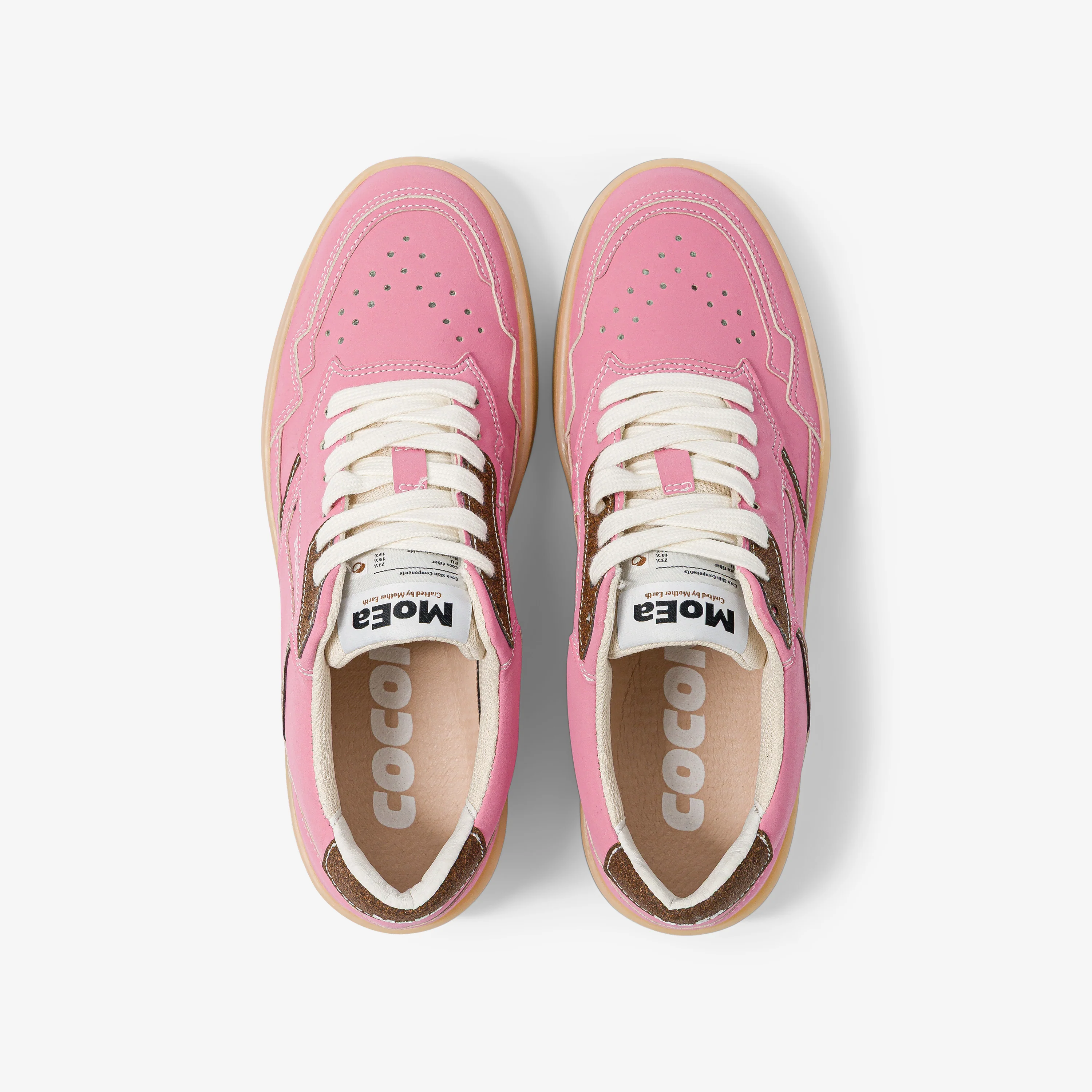 GEN1 - Coconut Pink & Brown Suede - Image 6