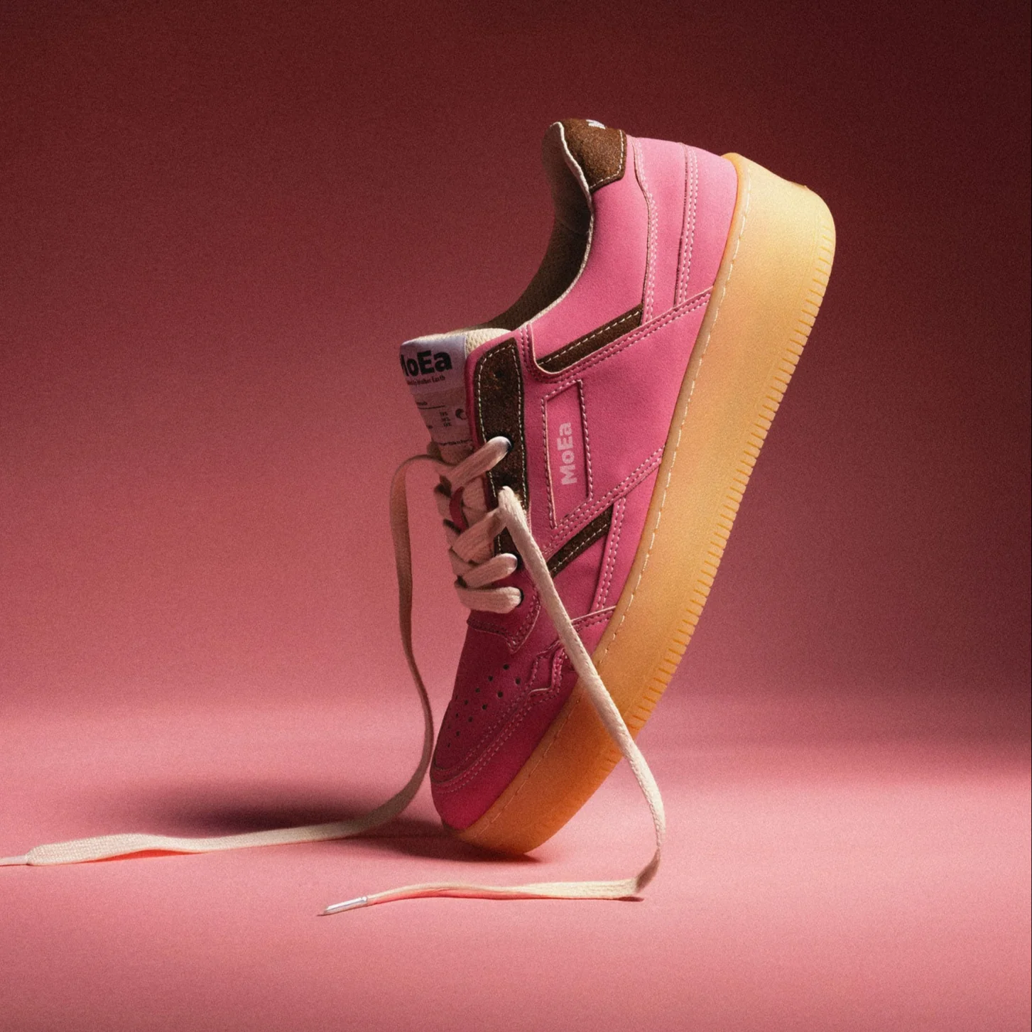 GEN1 - Coconut Pink & Brown Suede - Image 7