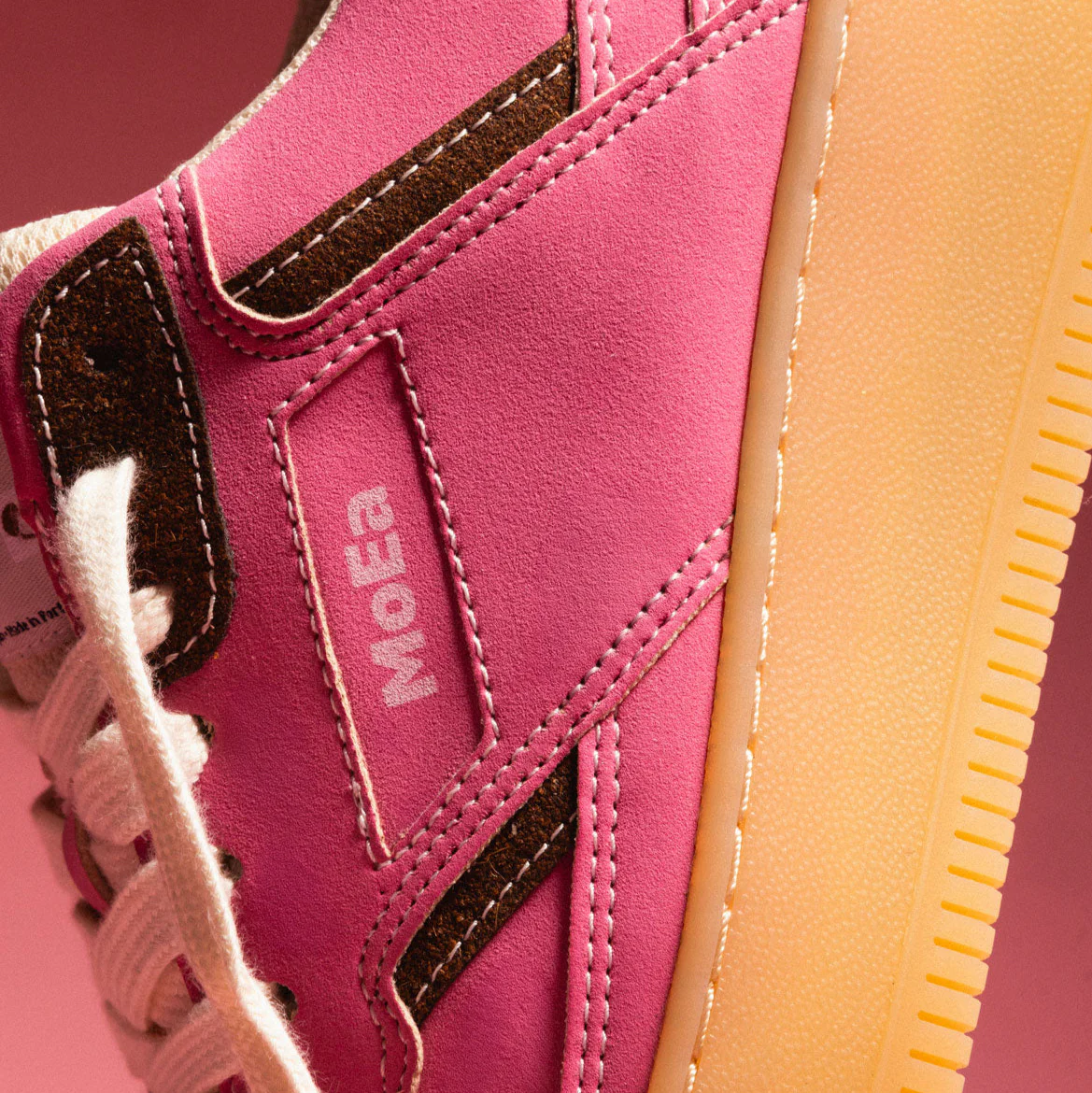 GEN1 - Coconut Pink & Brown Suede - Image 8