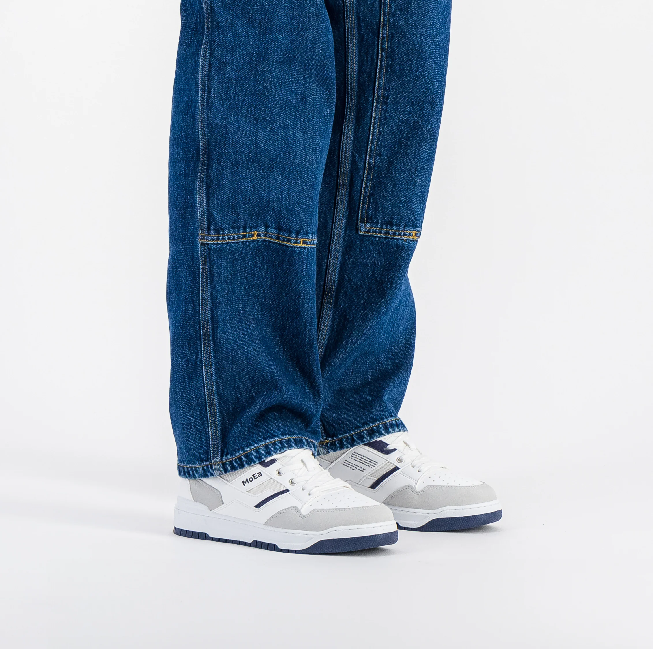 GEN2 - Mushroom White & Navy - Image 3