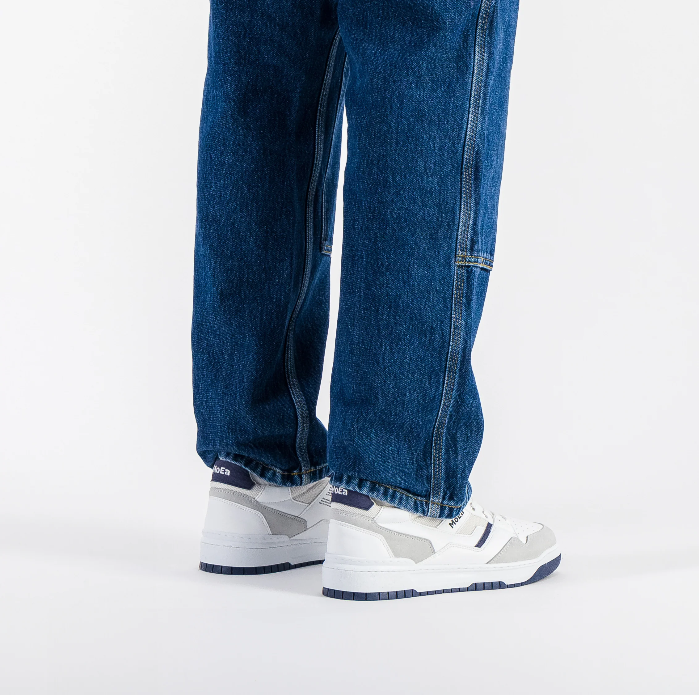 GEN2 - Mushroom White & Navy - Image 4
