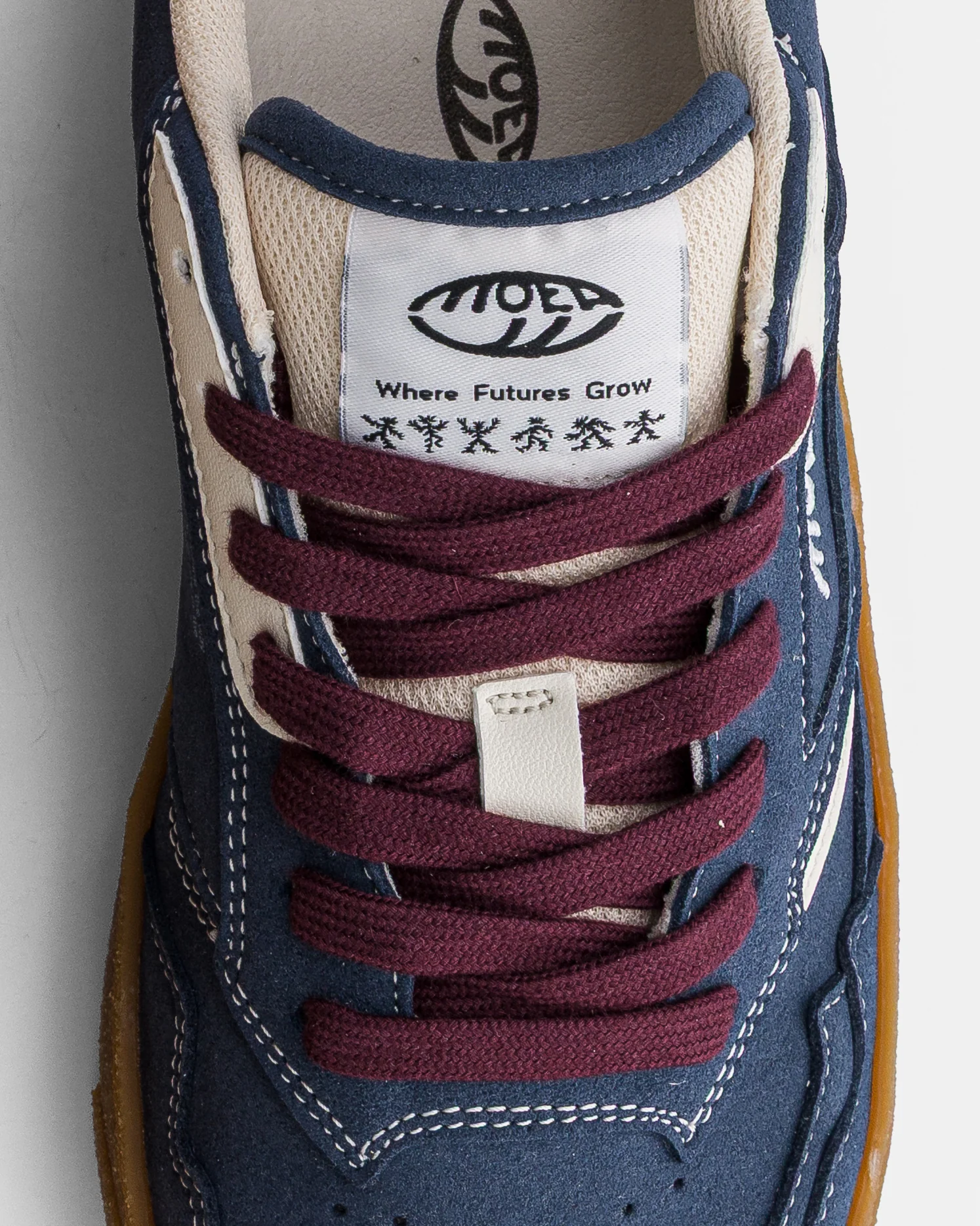 Origin Low - Night Suede & Beige - Grapes - Image 4