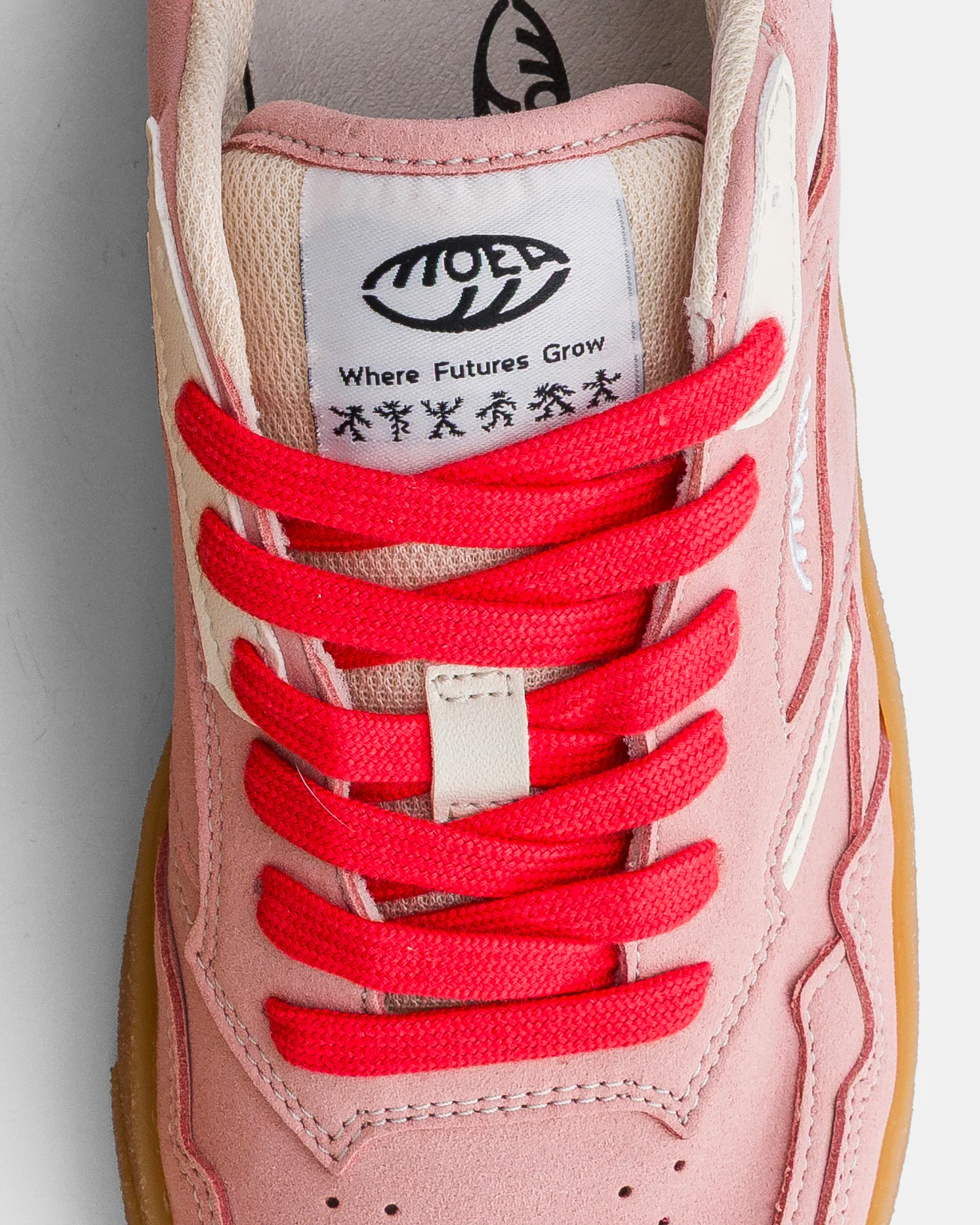 Origin Low - Pink Suede & Beige - Apple - Image 3