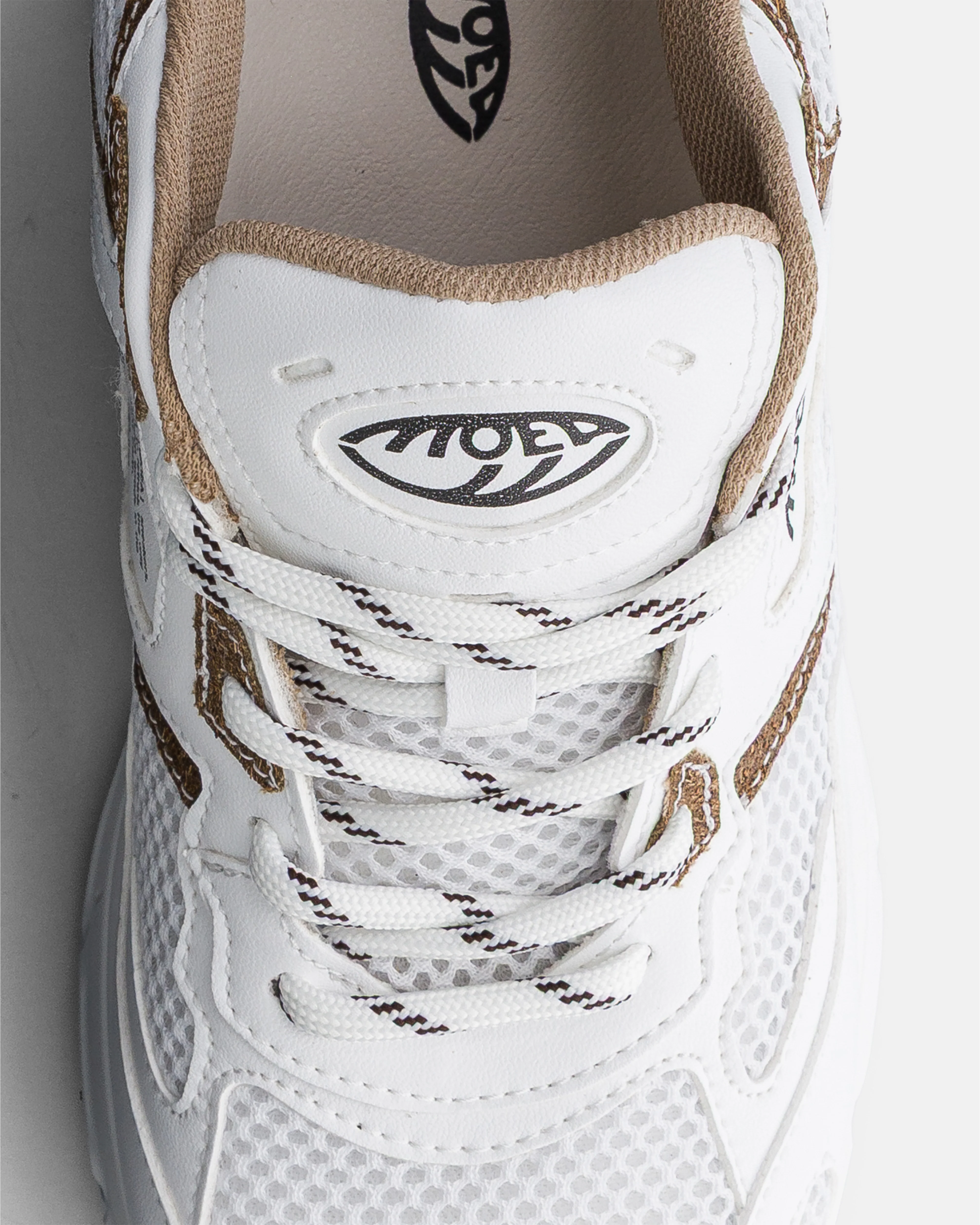 Rush - White & Brown - Palm - Image 3