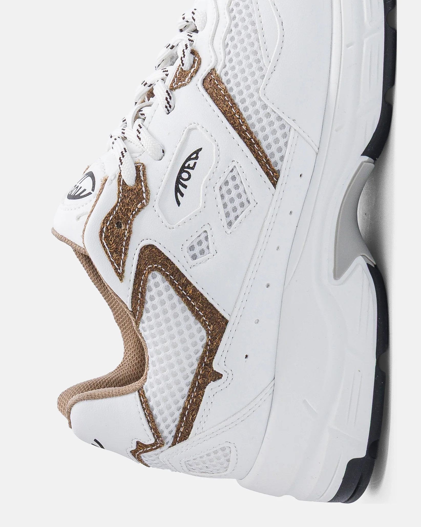 Rush - White & Brown - Palm - Image 5
